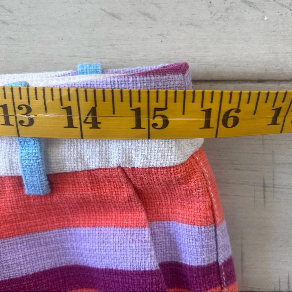 J. Crew Vibrant Orange and Purple shorts #149